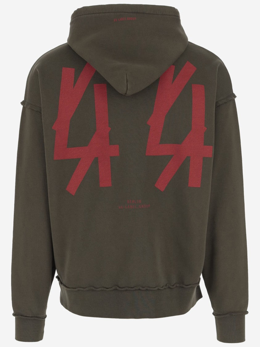 44 Label Group Printed Cotton Sweatshirt