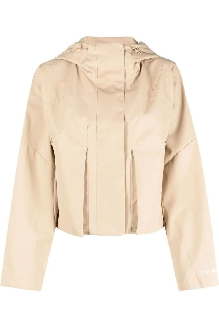 Calvin Klein Jeans Cropped Hooded Jacket