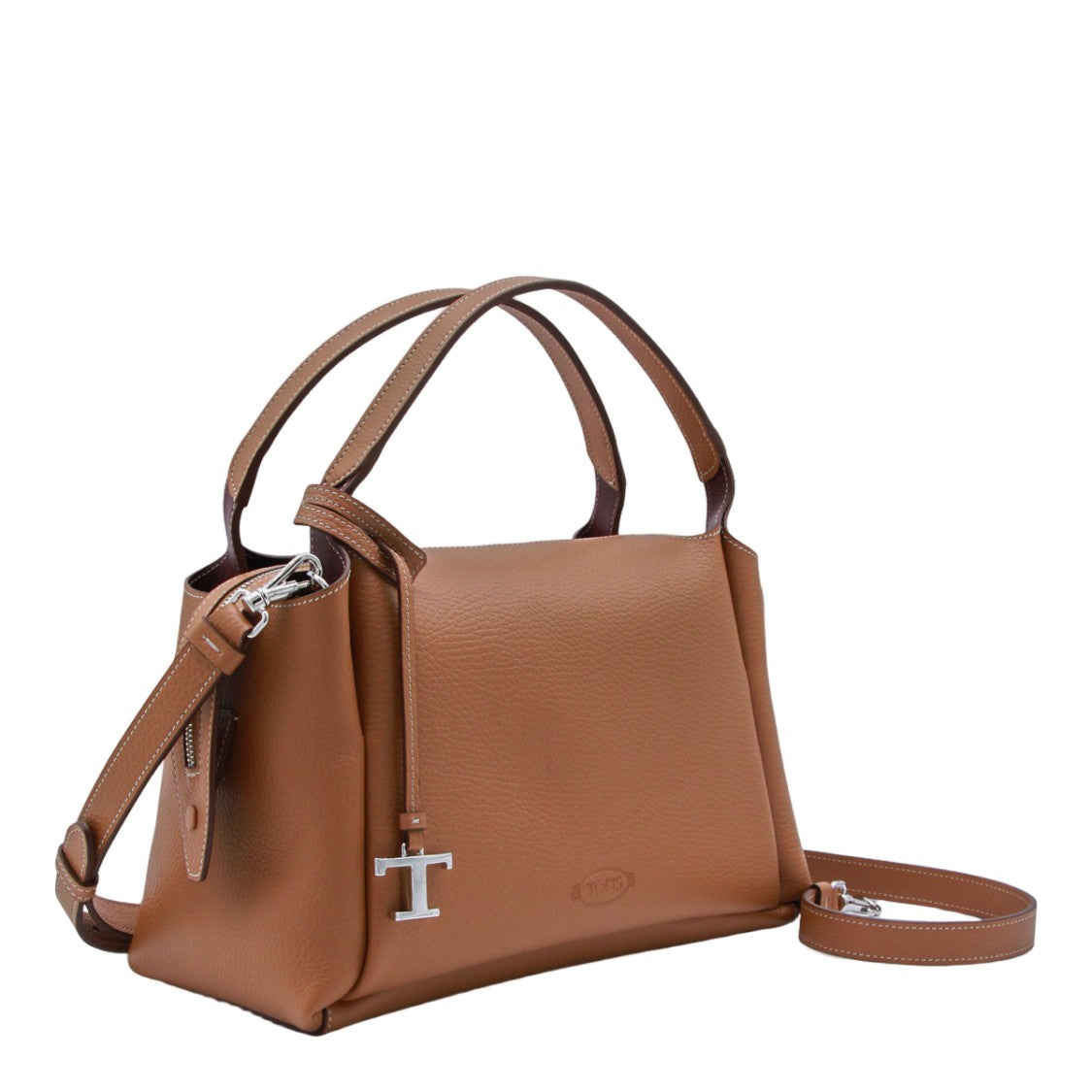 Tod's Textured Leather Structured Handbag