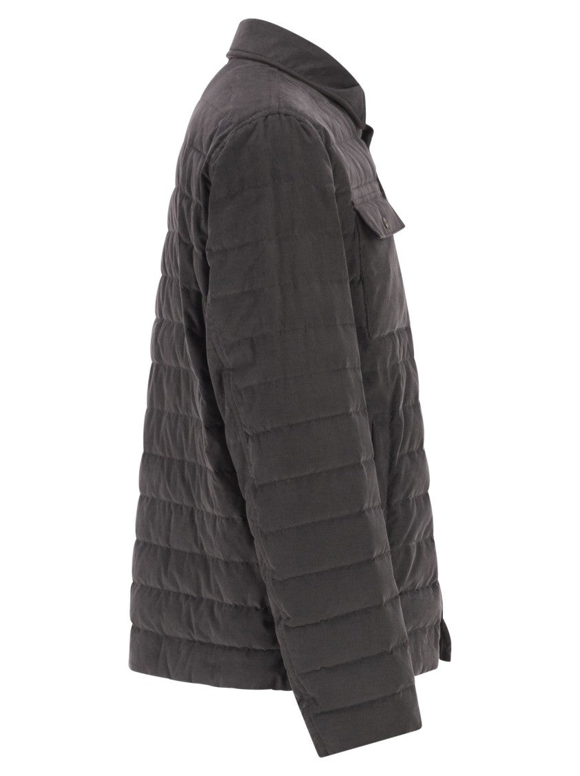 Herno Shirt-Style Down Jacket