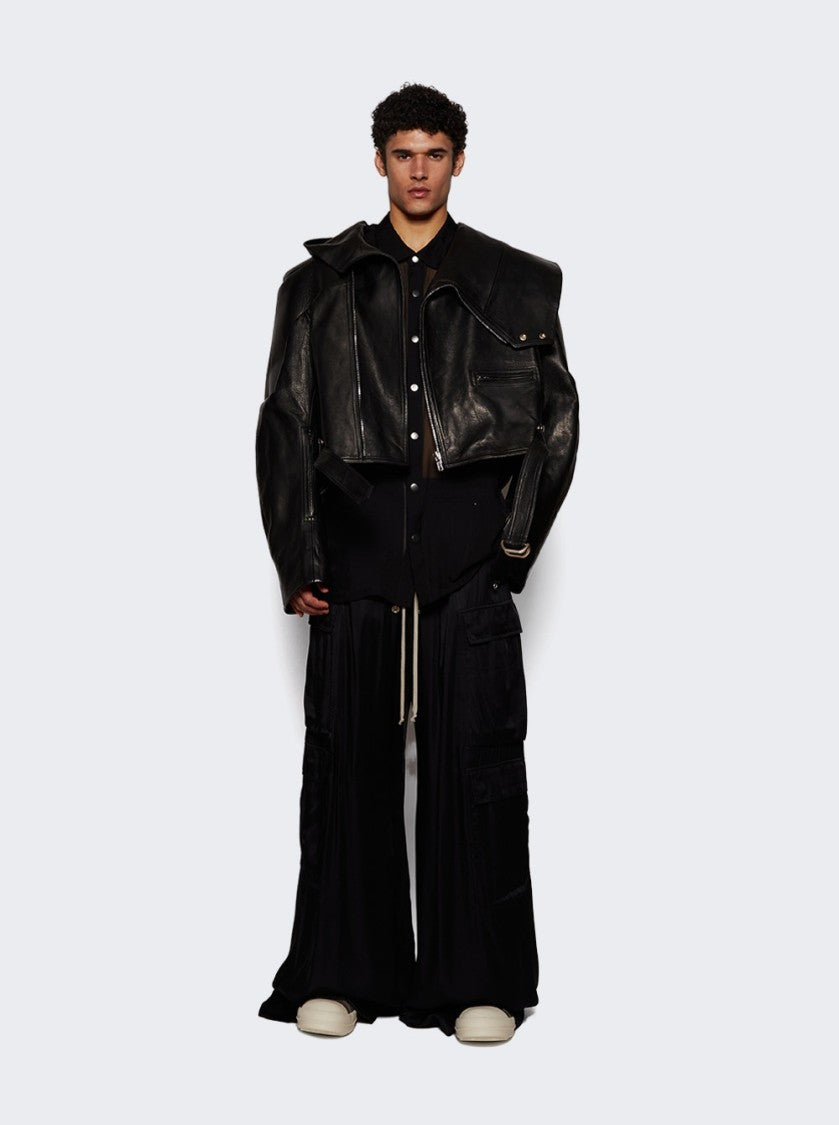 Rick Owens Jumbo Sleeveless Shirt Black