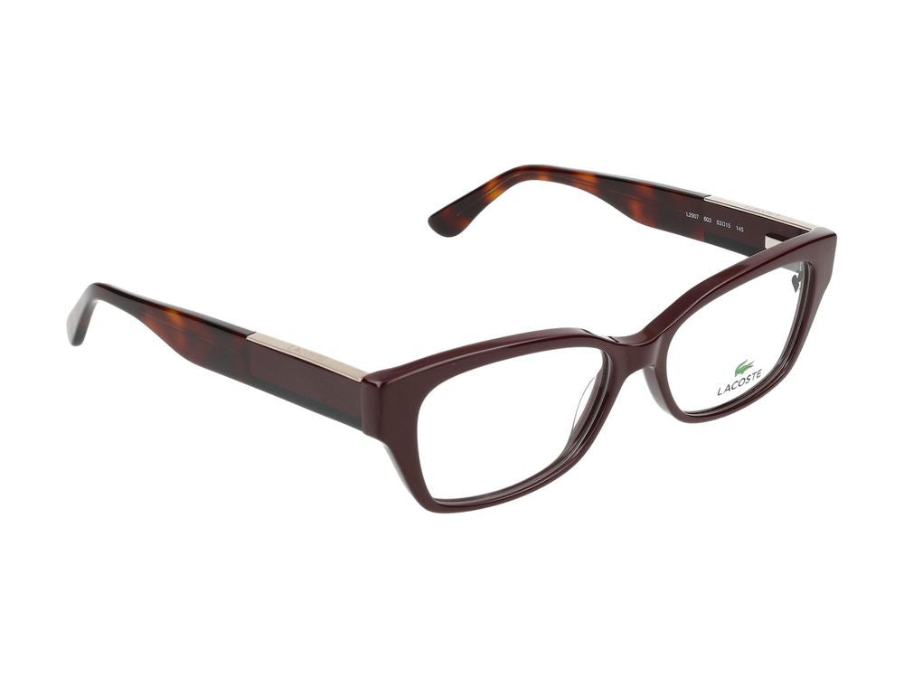 Lacoste Eyeglasses L2907 603 Dark Red 53/15/145