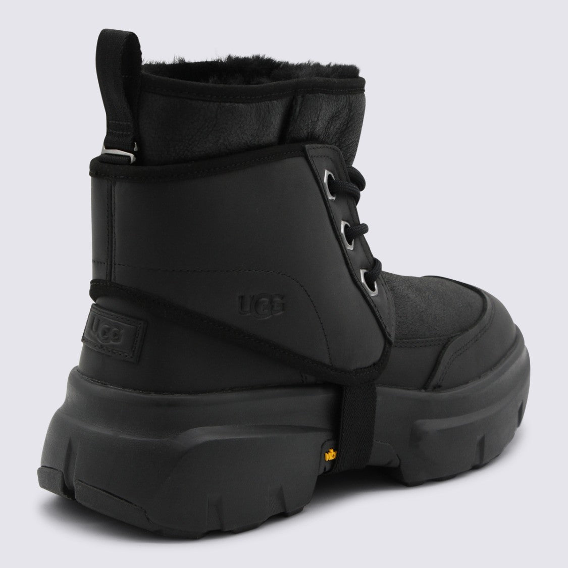 Ugg Round Toe Lace-Up Boots