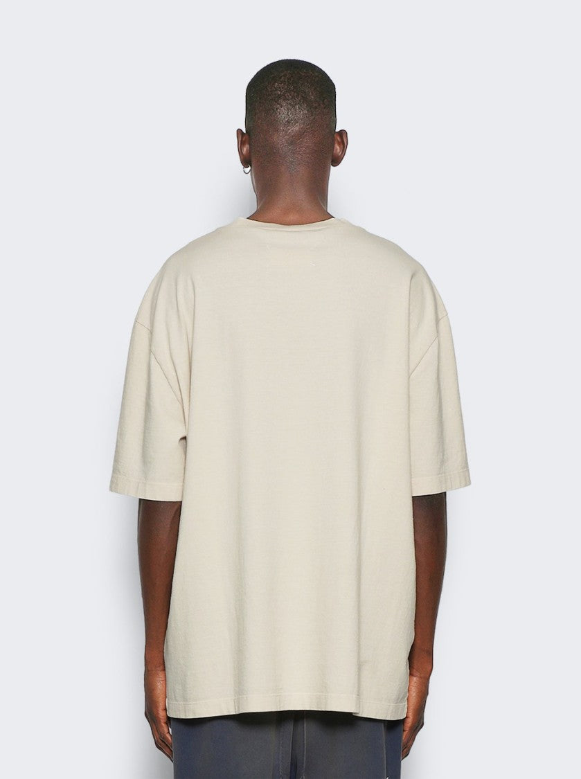 Maison Margiela Logo Tee Ecru