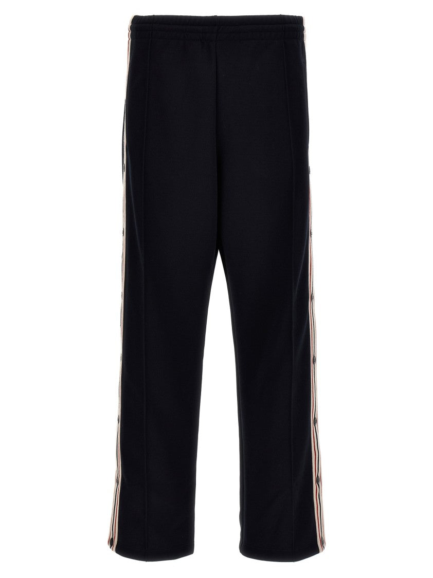 Golden Goose Wide Leg Joggers With Contrast Side Bands