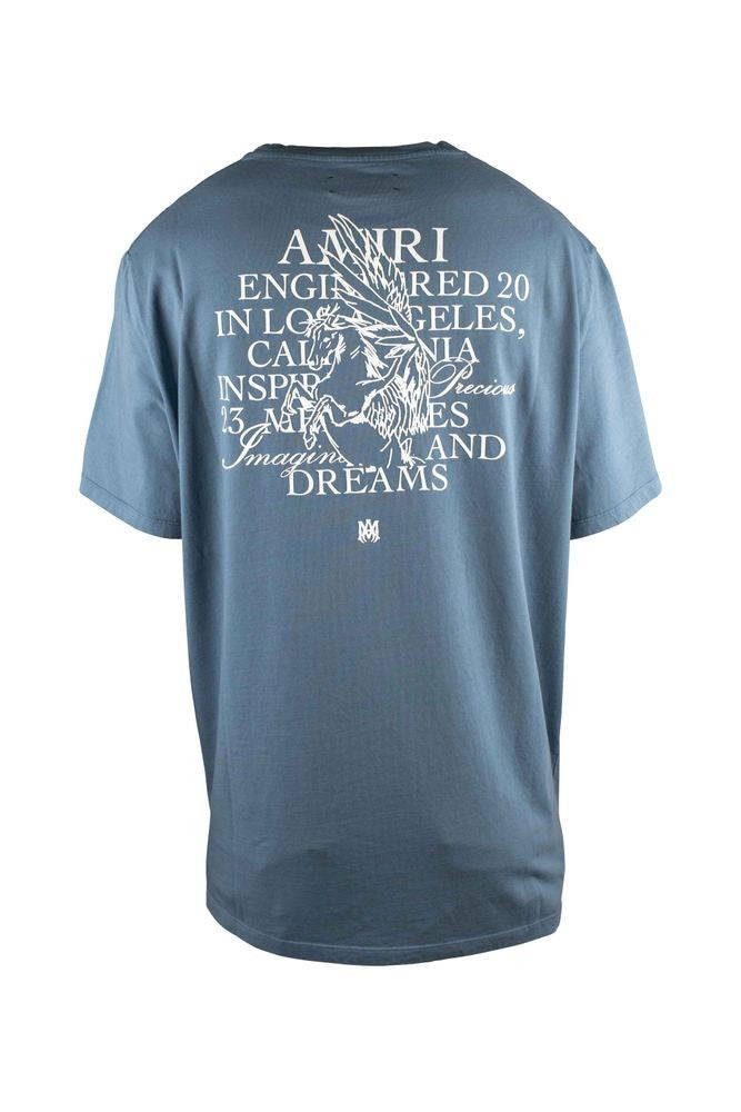 Amiri Graphic Cotton T-Shirt With Iconic Logo Detail