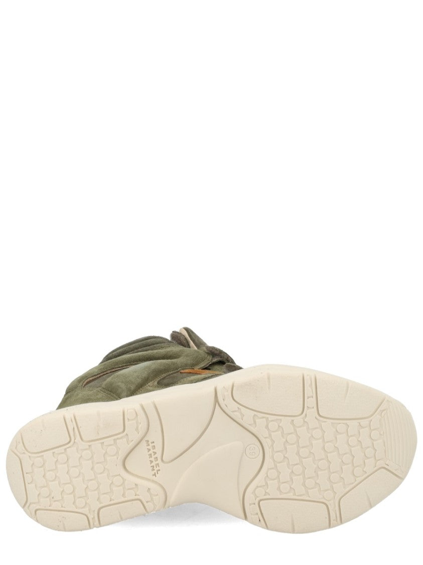 Isabel Marant Balskee Velcro Straps Wedge Sneakers
