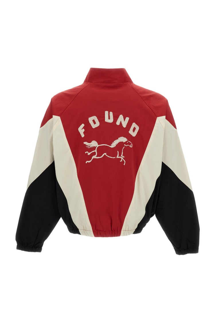 Found Tricolor Color-Block Track Jacket