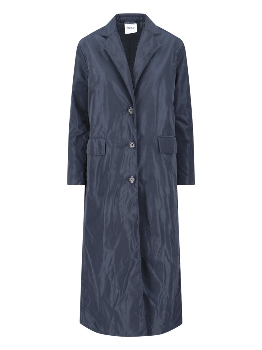 Aspesi Technical Coat – Navy