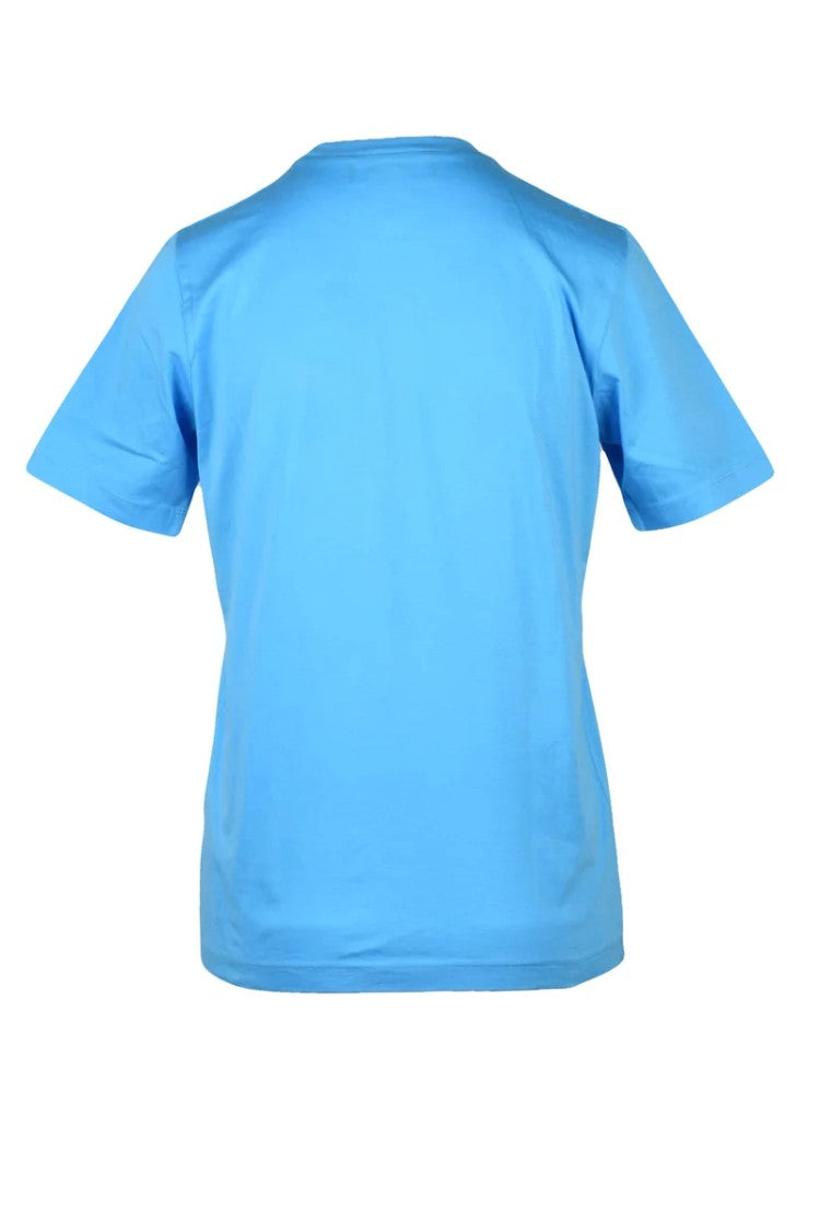 Dsquared2 Light Blue Women Cotton T-Shirt