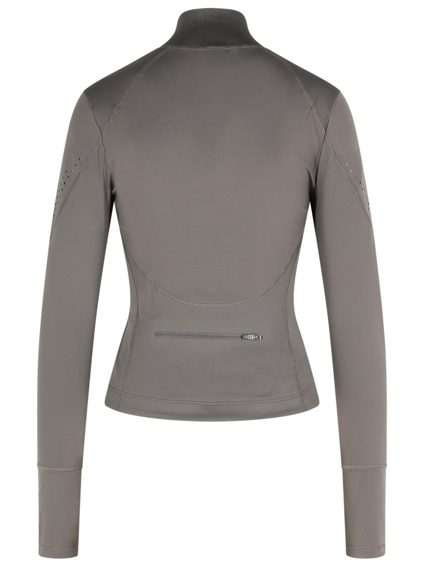 Adidas By Stella Mccartney 'Tpr' Grey Polyamide Blend Sweatshirt