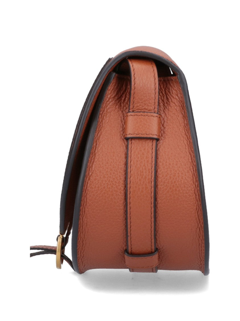 Chloé "Marcie" Small Shoulder Bag Brown