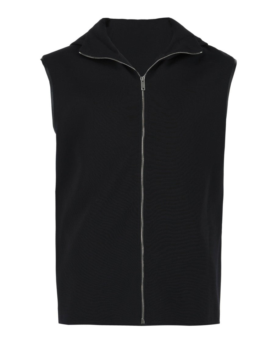 Givenchy Single-Breasted Layered Hooded Vest Set