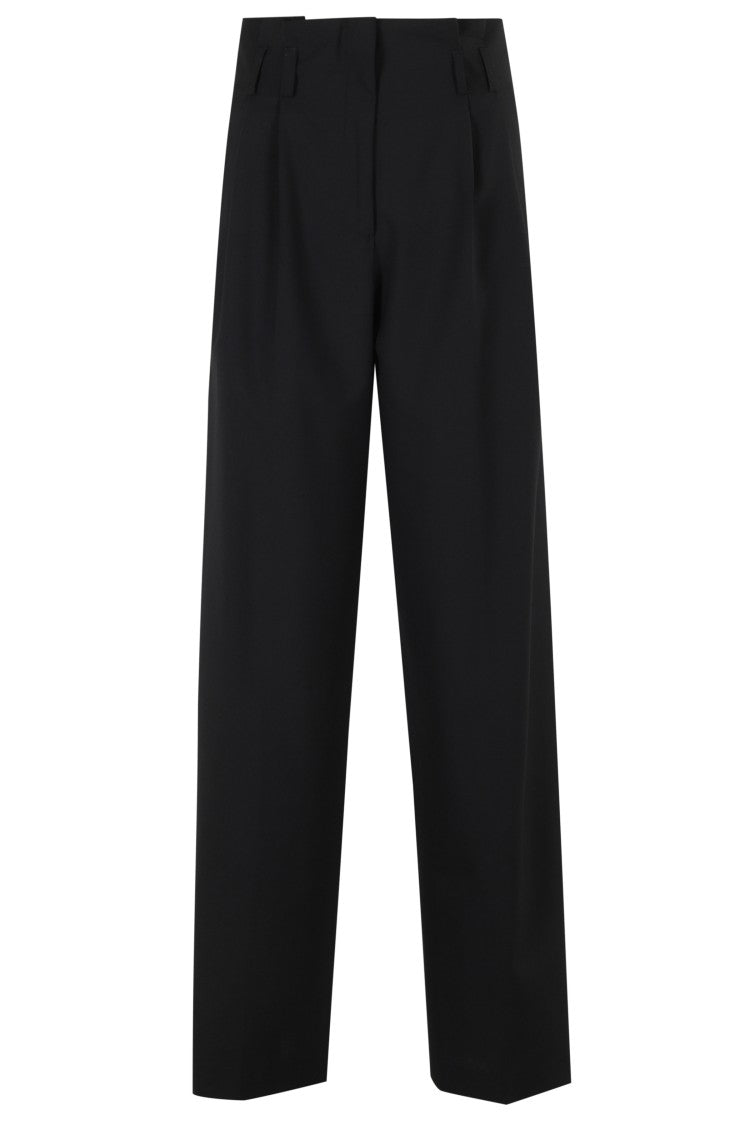 Semi Couture High-Waisted Matisse Trousers With Pleated Design