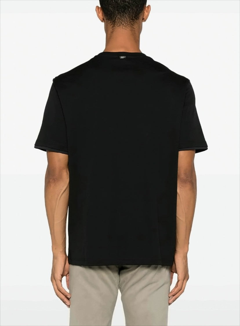 Herno Relaxed-Fit Crewneck T-Shirt With Subtle Logo Tag