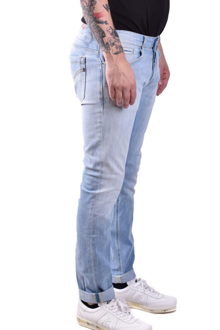 Dondup Blue Cotton Jeans