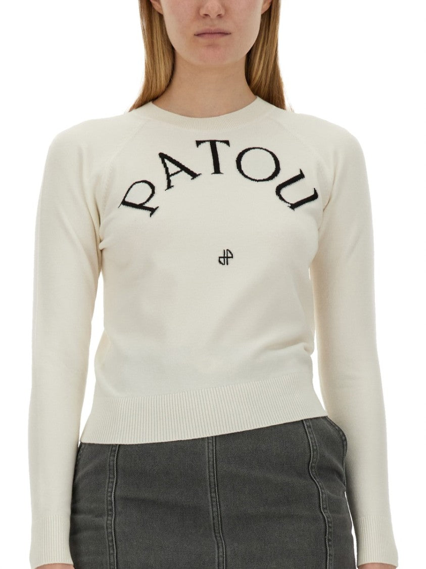 Patou Slim Fit Merino Wool Sweater