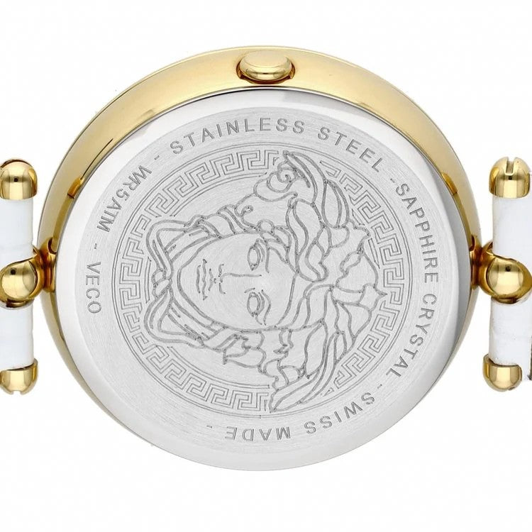 Versace Palazzo 39Mm Swiss Made Quartz Watch With Medusa Emblem