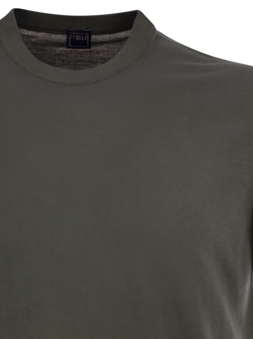 Fedeli Giza Cotton T-Shirt
