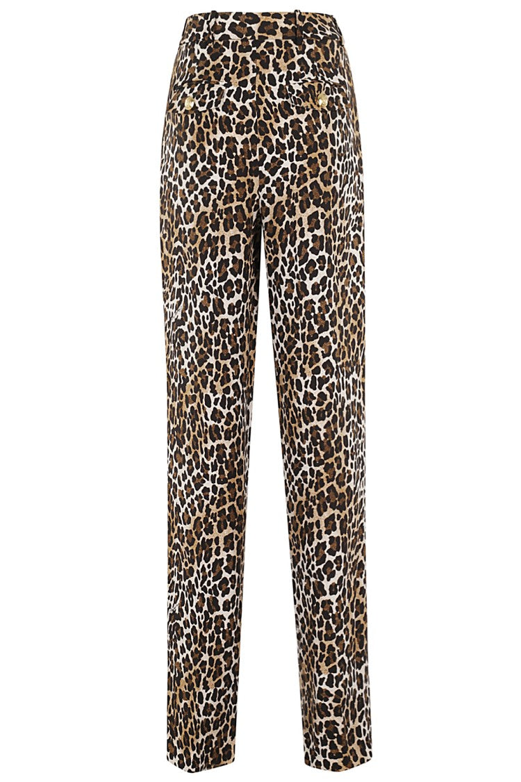 Elisabetta Franchi Animalier Trousers