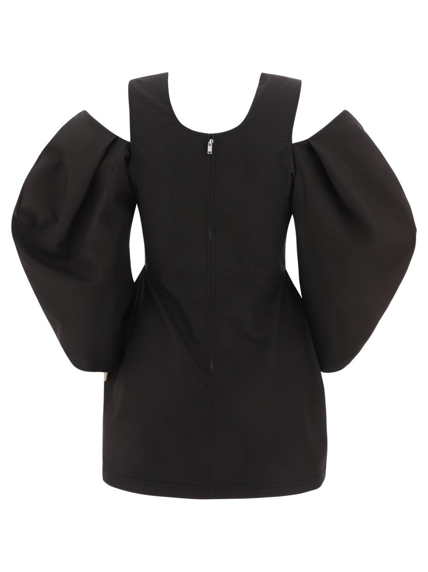 Jil Sander Fitted Black Top