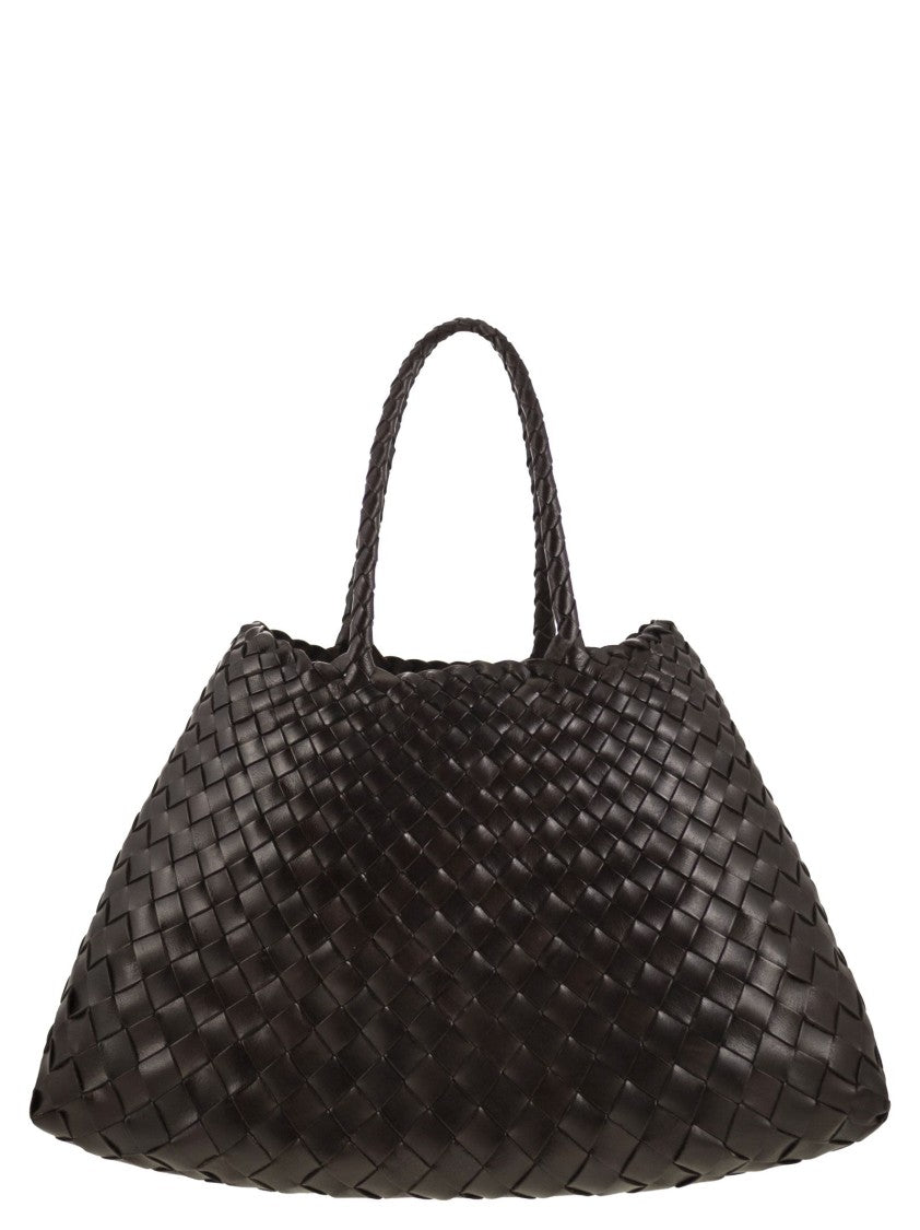 Dragon Santa Croce Small - Woven Leather Bag