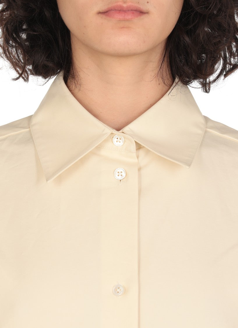 Jil Sander Ivory Compact Light Shirt