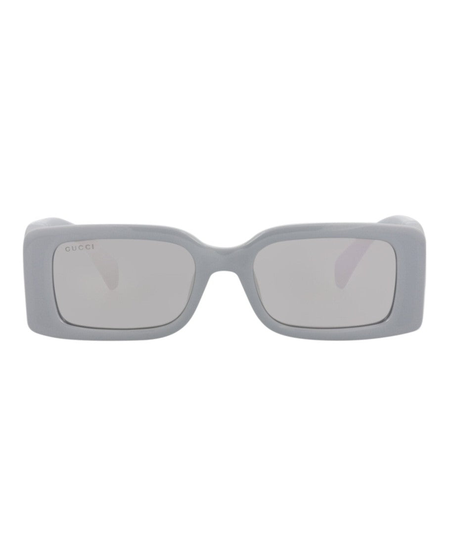 Gucci Square-Frame Injection Sunglasses With Cutout Accents