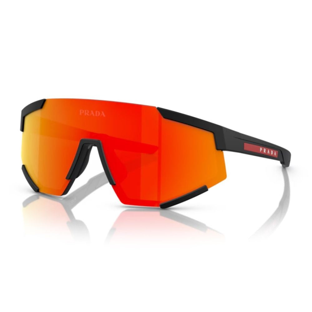 Prada Linea Rossa Ps 04Ws Futuristic Mask-Style Sunglasses
