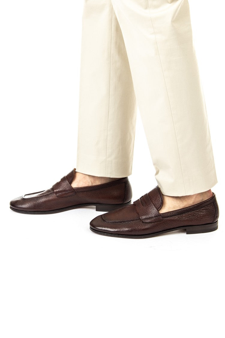 Henderson Deer Leather Moccasins With Foldable Sole