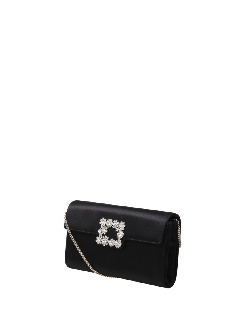 Roger Vivier Envelope Flap Flower Buckle
