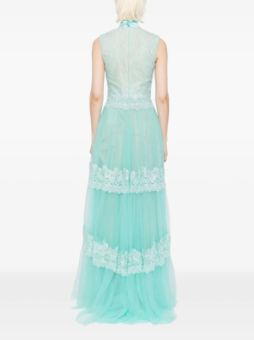 Saiid Kobeisy Lace Long Dress