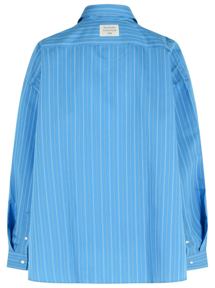 Acne Studios Light Blue Lyocell Blend Shirt