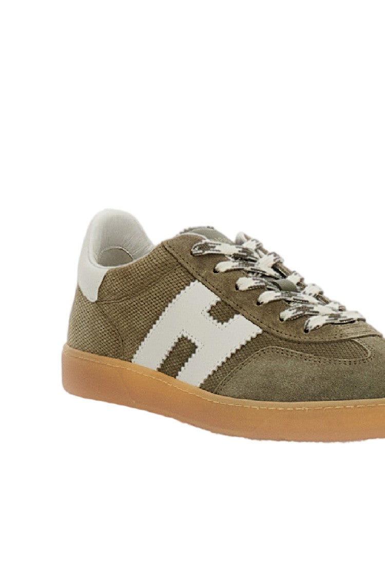 Hogan Suede Sneakers With Nappa Leather Details