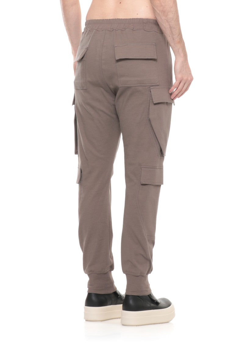 Rick Owens Brown Mastodon Megacargo Cotton Cargo Pants