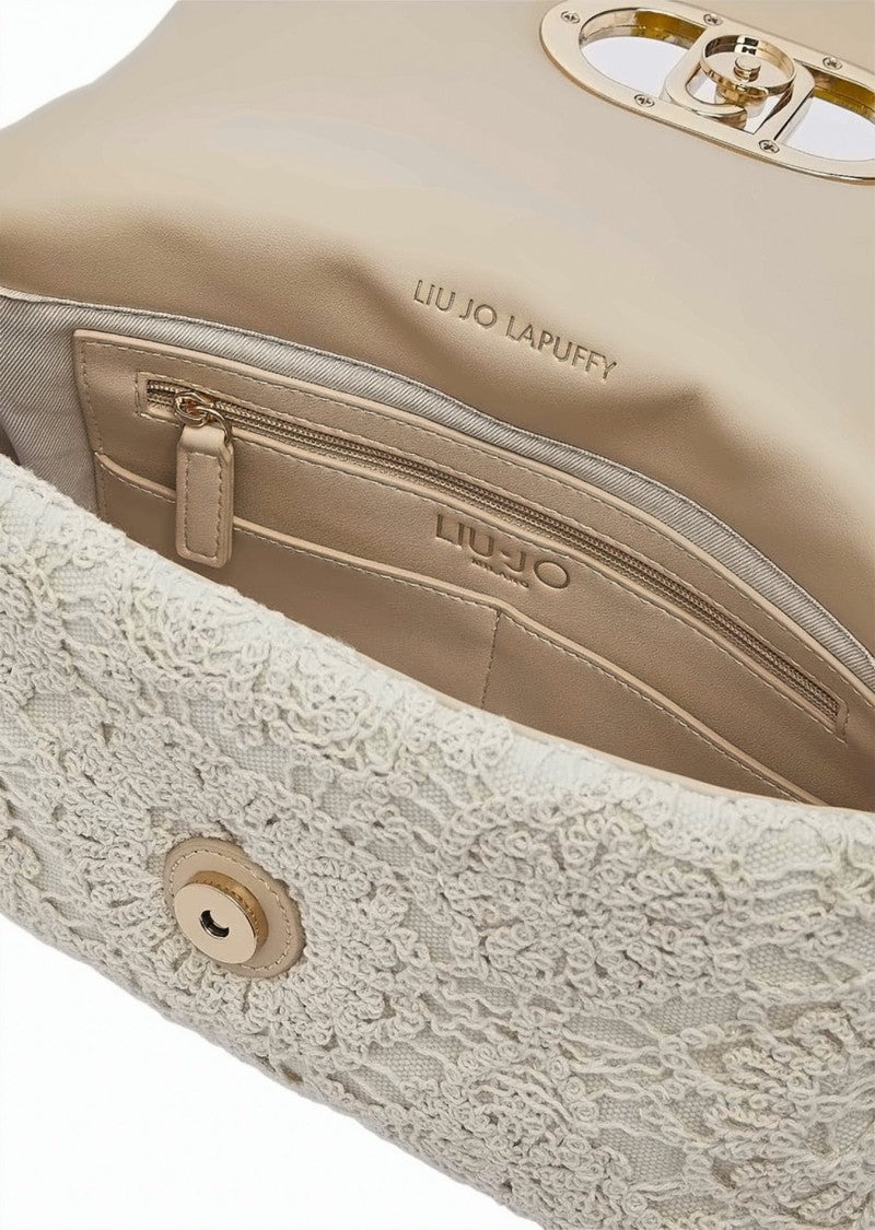 Liu Jo Lapuffy Crochet Shoulder Bag