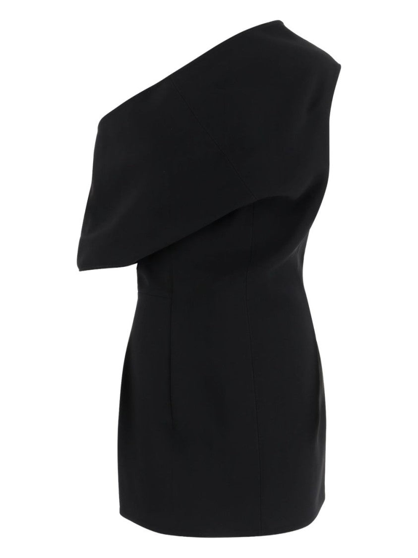 Jacquemus Asymmetrical One-Shoulder Mini Dress
