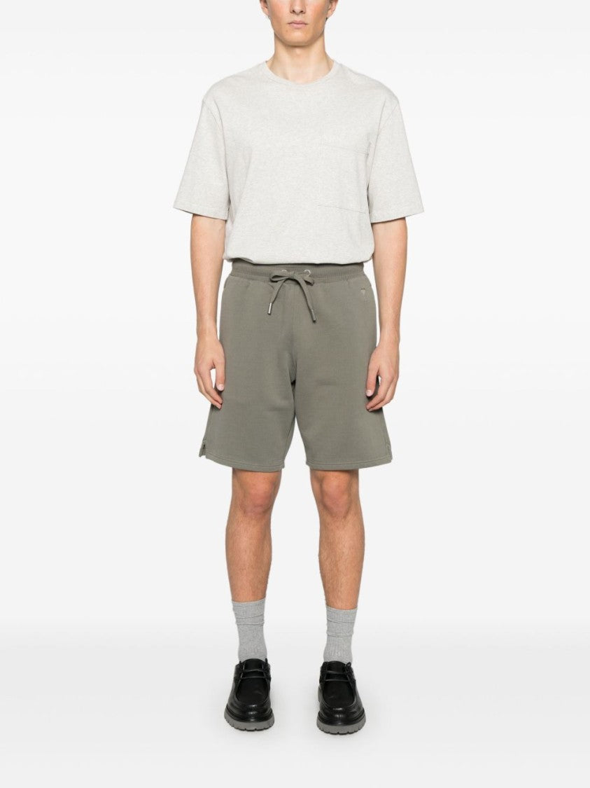 Ami Paris Nickel Grey Shorts