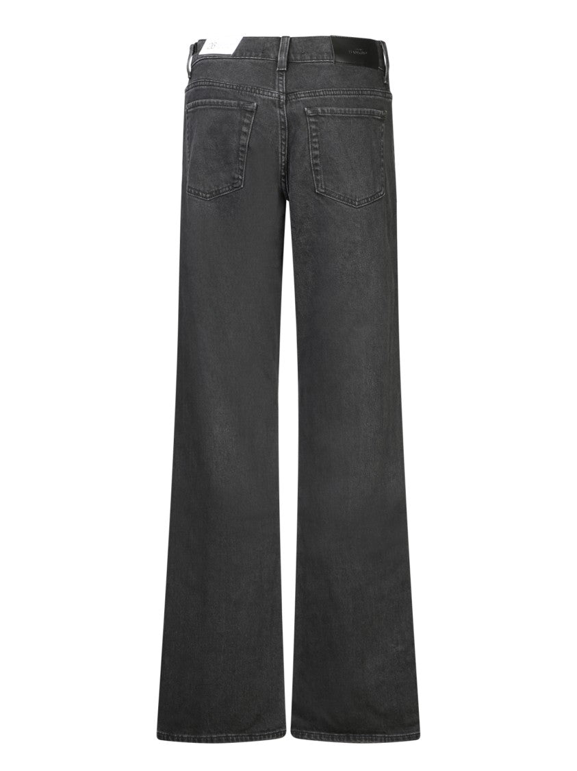 7 For All Mankind Wide-Leg Jeans With Cotton Blend And Stretch