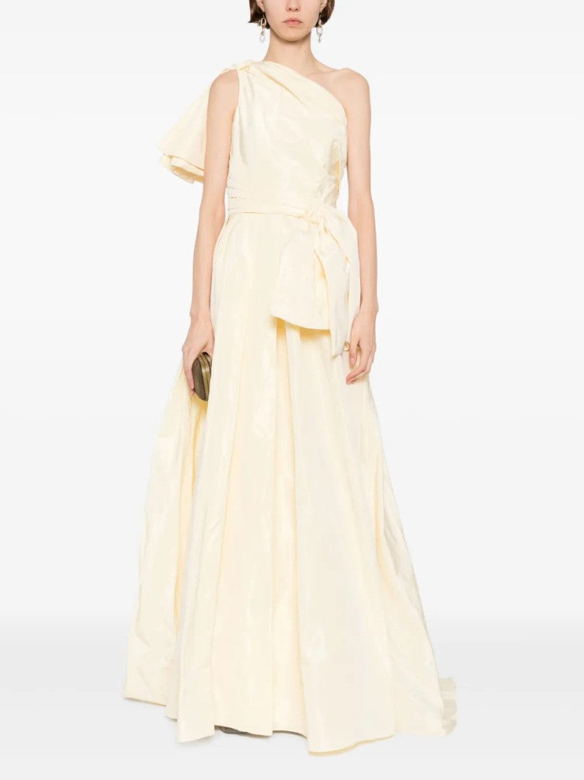 Saiid Kobeisy Aqua Sky Taffeta Evening Dress