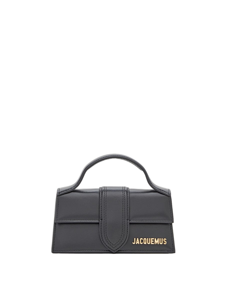Jacquemus Leather Top Handle Bag With Adjustable Shoulder Strap