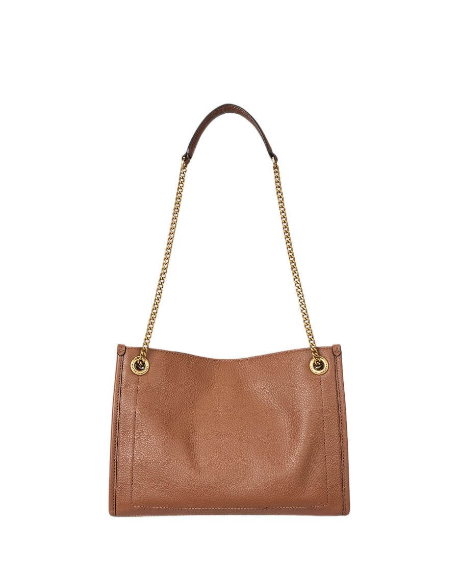 Lauren Ralph Lauren Medium Luxe Pebble Leather Tote