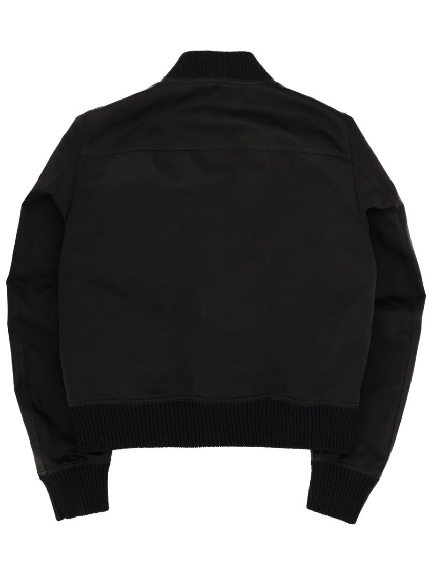 Rick Owens Heizer Flight Oversize Polyester Jacket