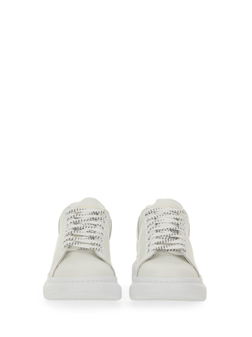 Alexander Mcqueen Oversize Exaggerated Sole Leather Sneakers