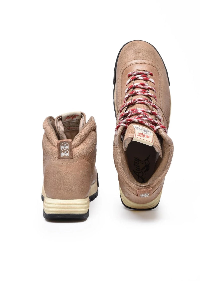 Autry Beige Suede Malga Boots