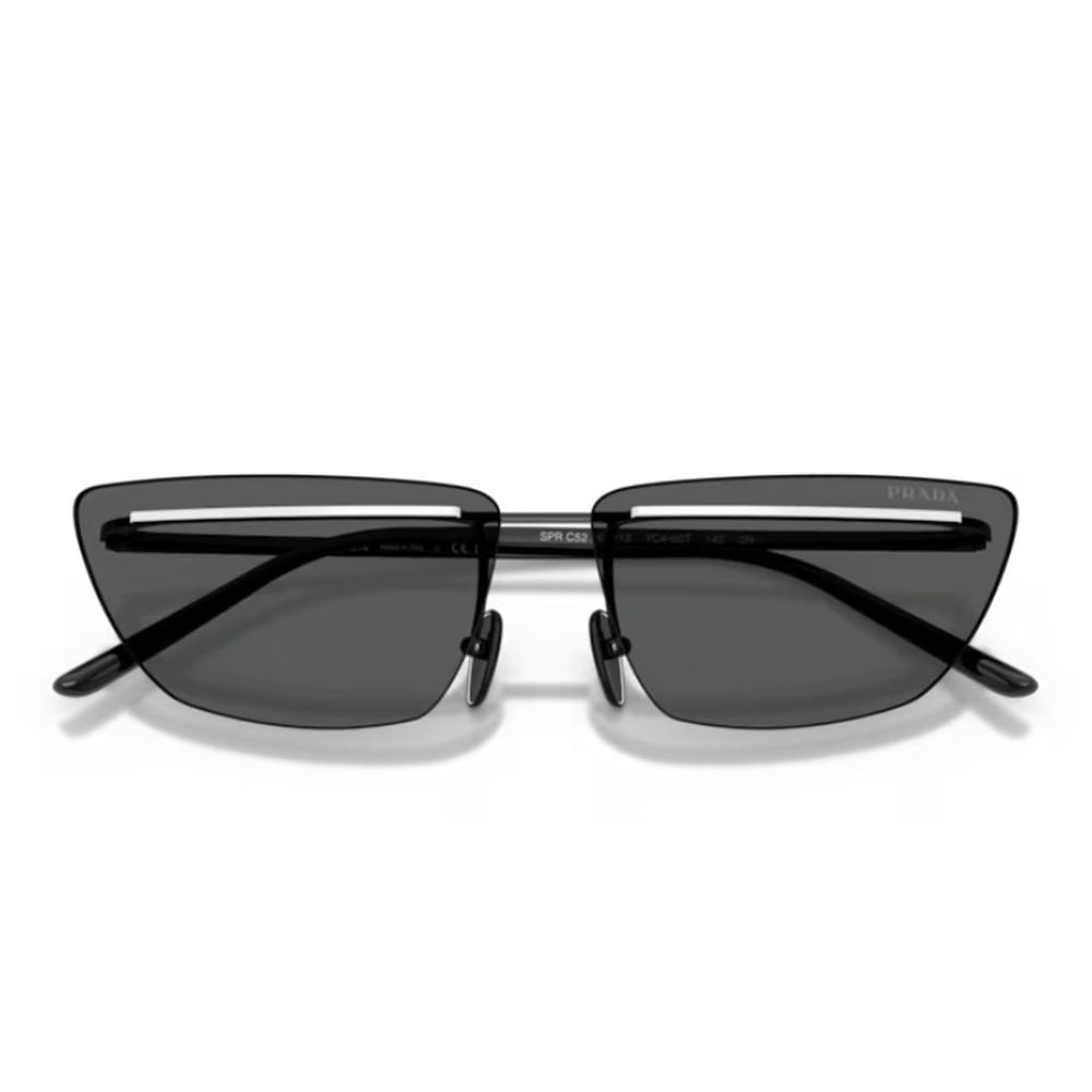 Prada Pr C52s Contemporary Rimless Butterfly Sunglasses