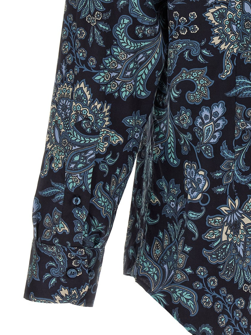 Etro Floral Paisley Cotton Shirt