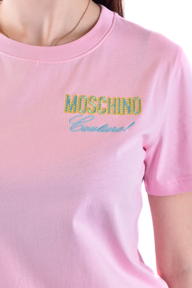 Moschino Relaxed Fit Short-Sleeve Cotton T-Shirt