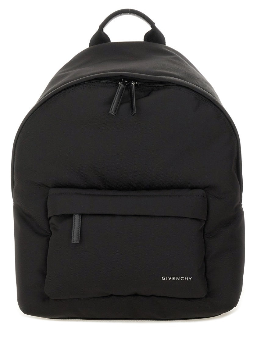 Givenchy Black Essential U Minimalist Polyamide Backpack