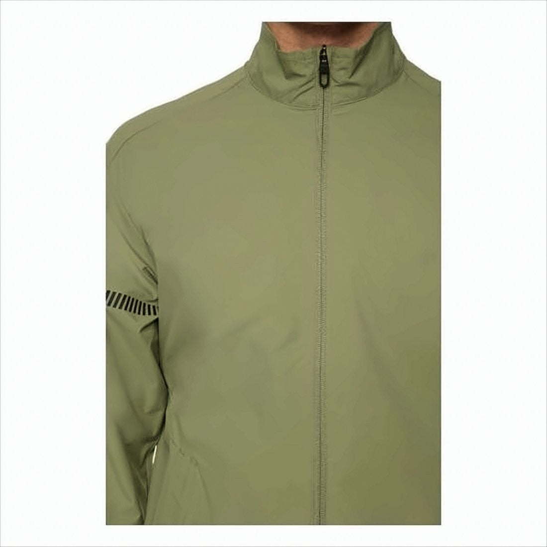 J Lindeberg Lightweight Green Stand Collar Jacket
